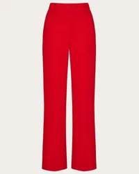 Valentino Garavani PANTALONI IN CADY COUTURE Donna ROSSO Rosso