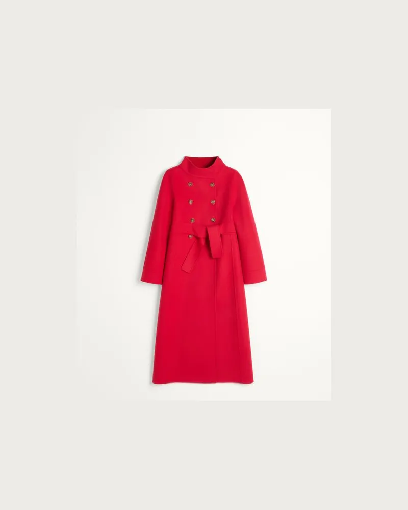Valentino Garavani Cappotto In Compact Drap Donna PARIS 38 