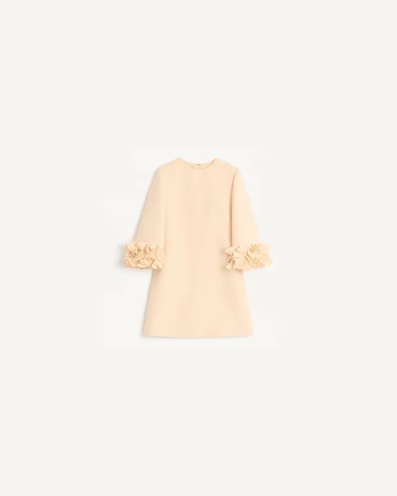 Valentino Garavani Abito Corto In Crepe Couture Donna BETULLA 44 