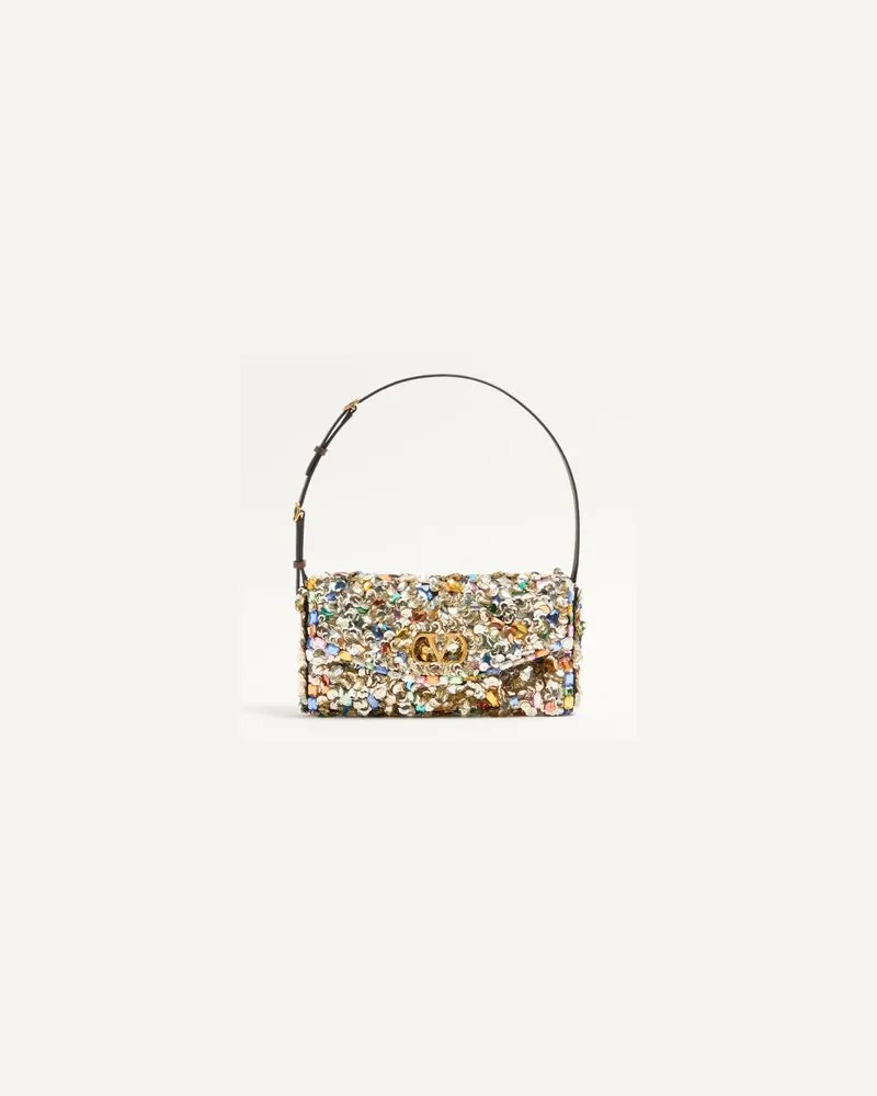 Valentino Garavani Borsa Piccola A Spalla Valentino Garavani DeVain Ricamata Donna MULTICOLOR UNI 