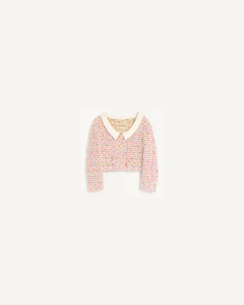 Valentino Garavani Giacca In Candy Tweed Donna MULTICOLOR 42 