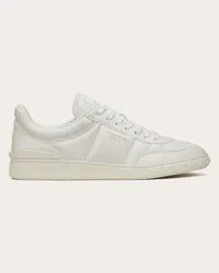 Valentino Garavani SNEAKER LOW TOP UPVILLAGE IN NAPPA Uomo BIANCO Bianco