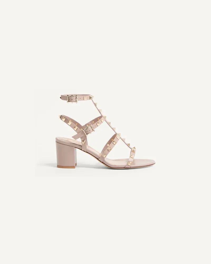 Valentino Garavani Sandalo Rockstud Con Cinturini 60Mm Donna POUDRE Poudre