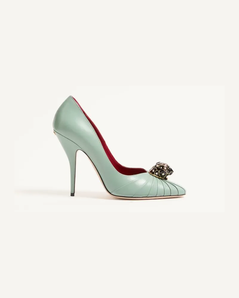 Valentino Garavani Décolleté Panthea In Capretto 105Mm Donna MORNING DEW Morning