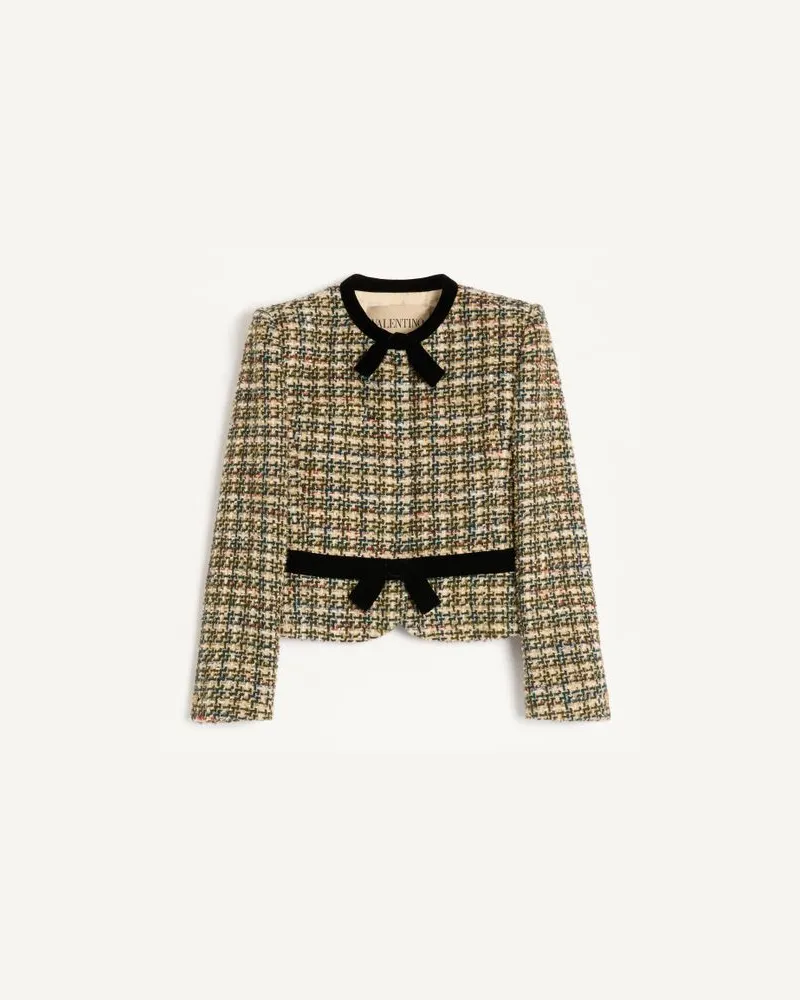Valentino Garavani Giacca In Tweed Donna MULTICOLOR Multicolor