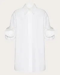 Valentino Garavani CAMICIA IN COMPACT POPELINE Donna BIANCO Bianco