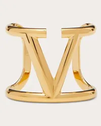 Valentino Garavani BRACCIALE VLOGO SIGNATURE IN METALLO Donna ORO Oro