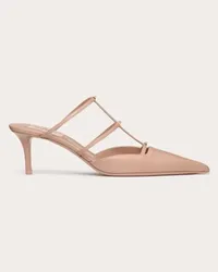 Valentino Garavani MULE ROCKSTUD WISPY IN VITELLO 60MM Donna ROSE CANNELLE Rose