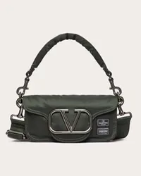 Valentino Garavani BORSA MINI A TRACOLLA GARAVANI COLLABORATION WITH PORTER IN TESSUTO TECNICO Uomo KHAKI Khaki