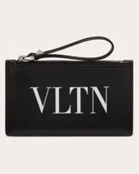 Valentino Garavani PORTACARTE VLTN Uomo NERO Nero