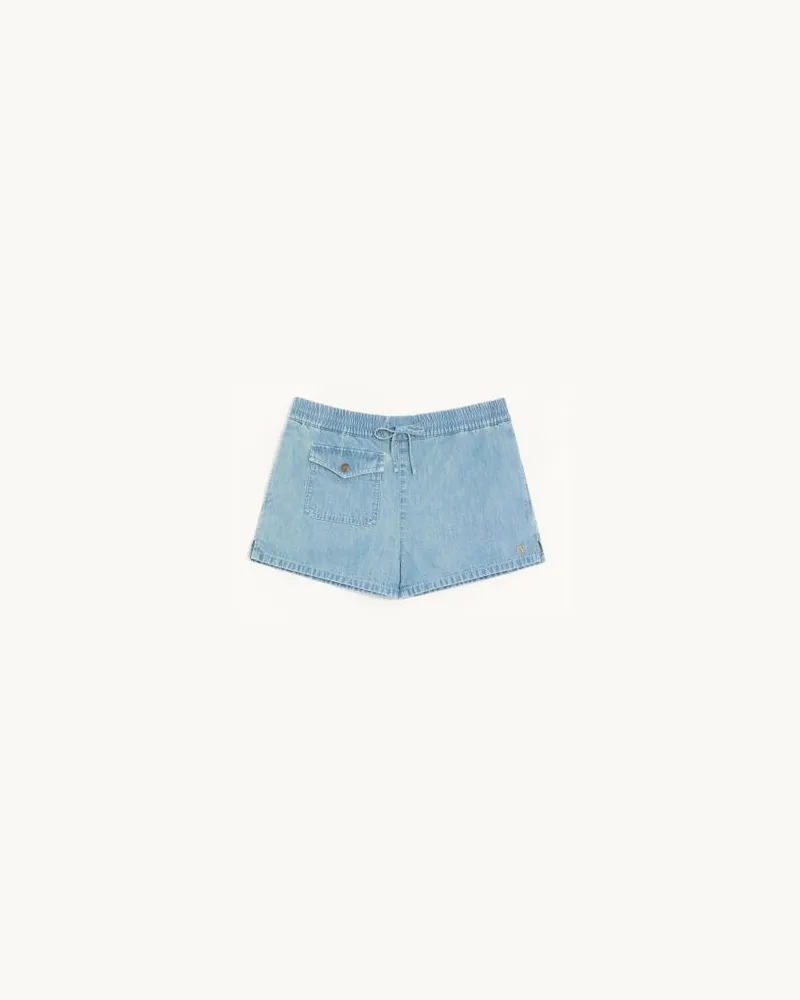 Valentino Garavani Shorts In Denim Donna DENIM Denim