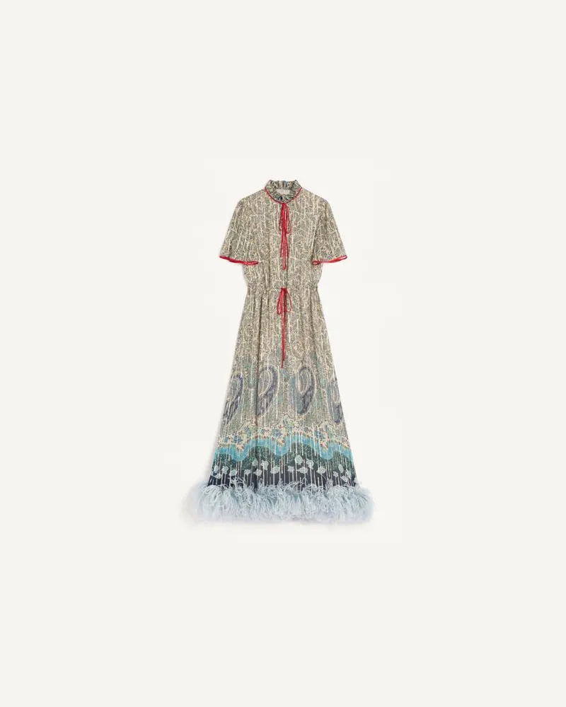 Valentino Garavani Abito Midi In Pekin Voyage Imaginaire Paisley Donna MULTICOLOR 42 