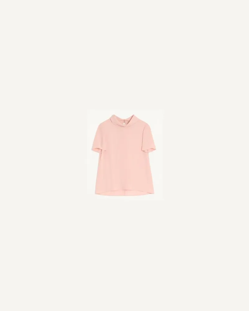 Valentino Garavani Top In Georgette Donna ROSE 38 