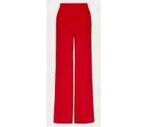PANTALONI IN CADY COUTURE Donna ROSSO