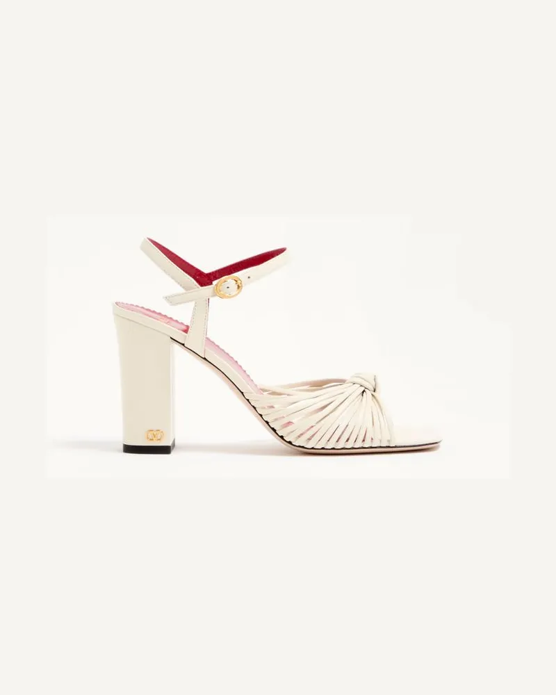 Valentino Garavani Sandalo Annet In Capretto 90Mm Donna AVORIO Avorio