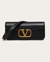 Valentino Garavani BORSA A TRACOLLA LOCÒ IN VITELLO Uomo NERO Nero