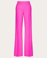 Valentino Garavani PANTALONI IN CREPE COUTURE Donna PINK PP Pink