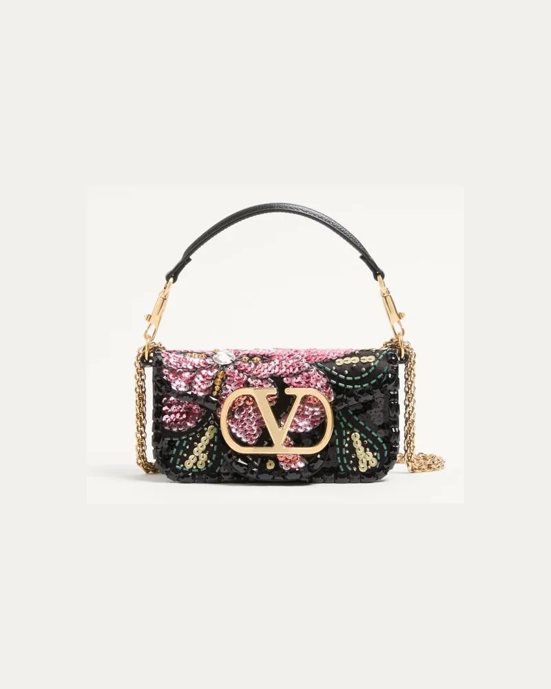 Valentino Garavani Borsa Piccola A Spalla Valentino Garavani Locò Ricamata Donna MULTICOLOR Multicolor