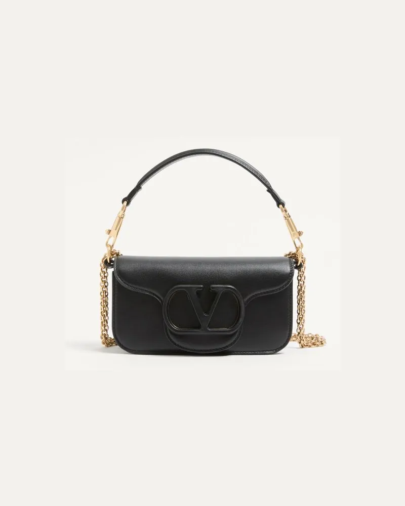 Valentino Garavani Borsa Piccola A Spalla Valentino Garavani Locò In Vitello Donna NERO Nero