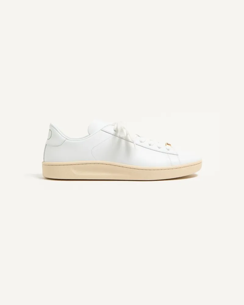 Valentino Garavani Sneaker Royco In Vitello Nappato Uomo BIANCO Bianco