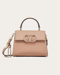 Valentino Garavani BORSA A MANO PICCOLA VSLING CON LOGO GIOIELLO Donna ROSE CANNELLE Rose