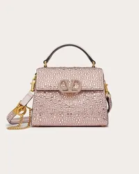 Valentino Garavani BORSA A MANO MINI VSLING RICAMATA Donna ROSE QUARTZ Rose