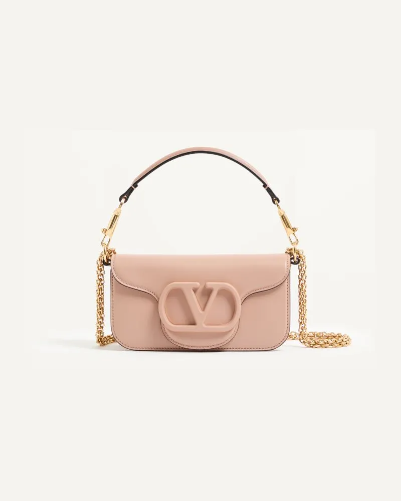 Valentino Garavani Borsa Piccola A Spalla Valentino Garavani Locò In Vitello Donna ROSE CANNELLE Rose