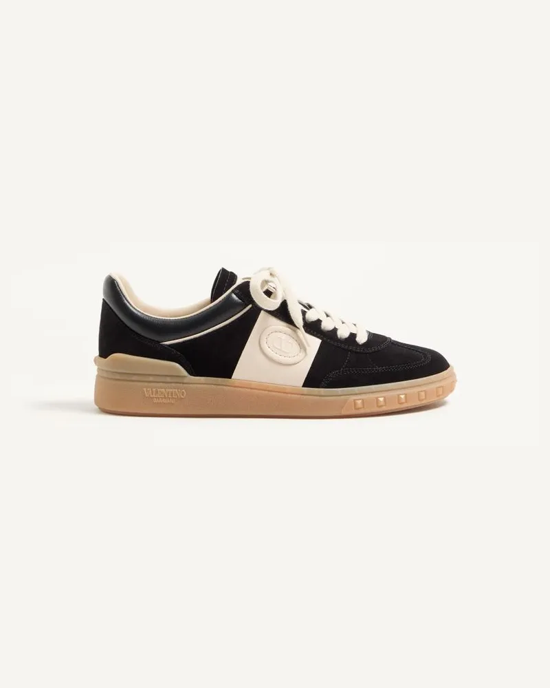 Valentino Garavani Sneaker Upvillage In Crosta Donna NERO Nero