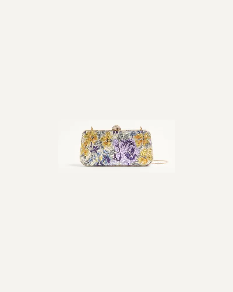 Valentino Garavani Minaudiere Valentino Garavani Carry Secrets con strass motivo Flowerism Donna MULTICOLOR/CRYSTAL UNI 