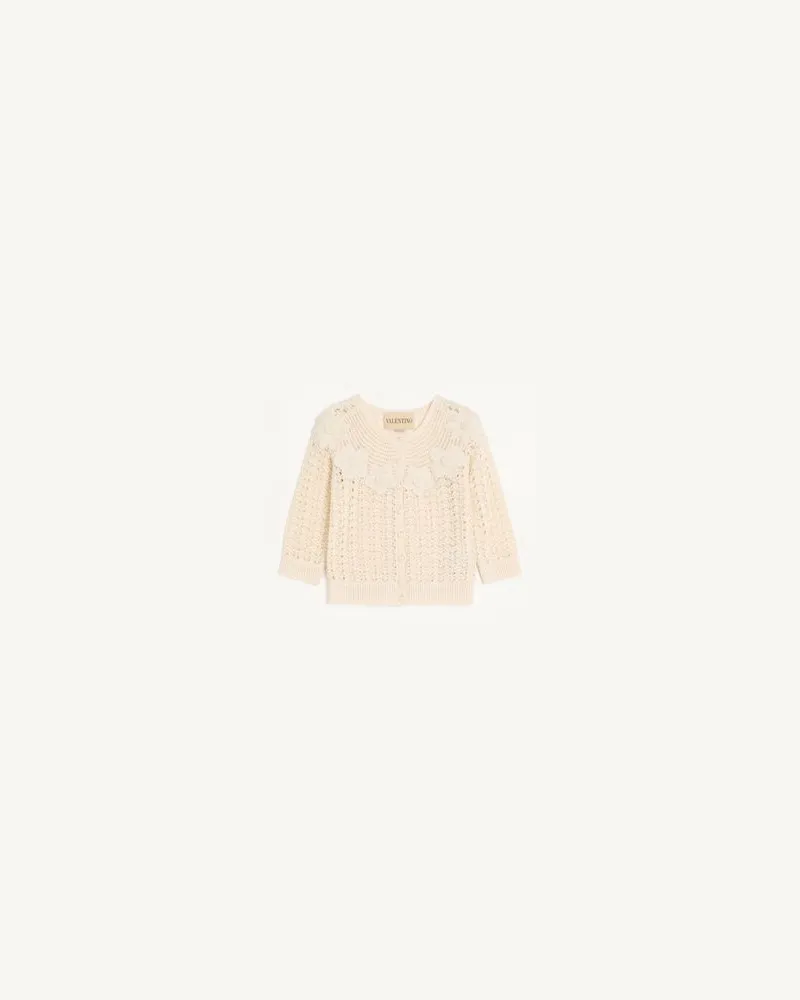 Valentino Garavani Cardigan Ricamato Donna BETULLA L 
