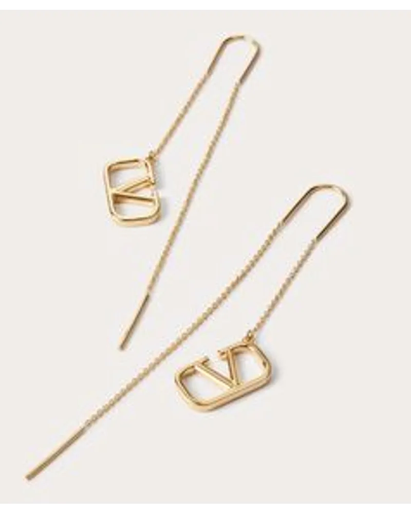 Valentino Garavani ORECCHINI VLOGO SIGNATURE Donna ORO Oro