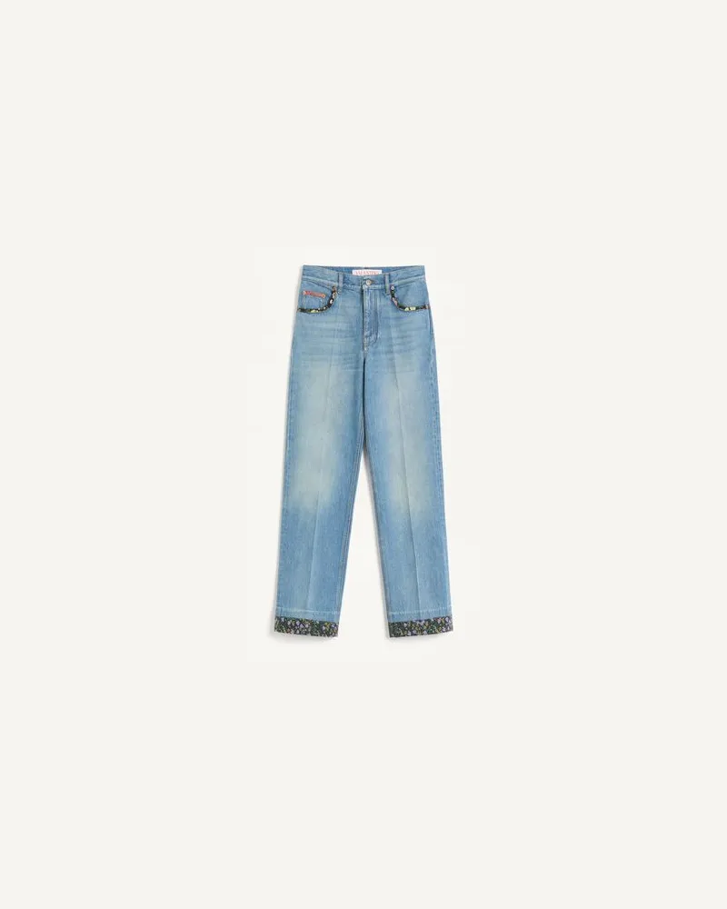 Valentino Garavani Pantaloni In Denim Donna DENIM 29 