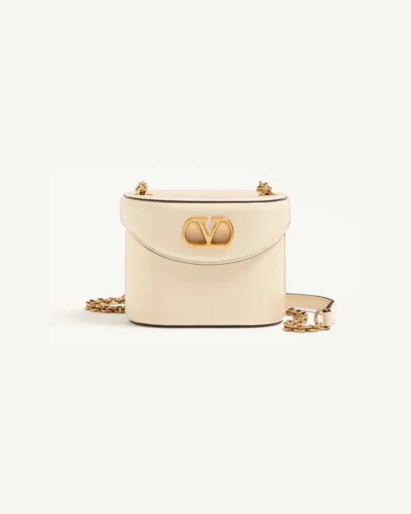 Valentino Garavani Vanity Bag Valentino Garavani Vain In Vitello Lucido Donna BURRO Burro