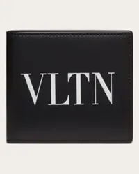 Valentino Garavani PORTAFOGLIO VLTN Uomo NERO/BIANCO Nero