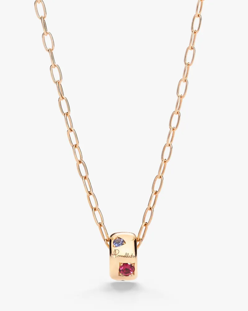 Pomellato Collana con pendente Iconica Multicolore
