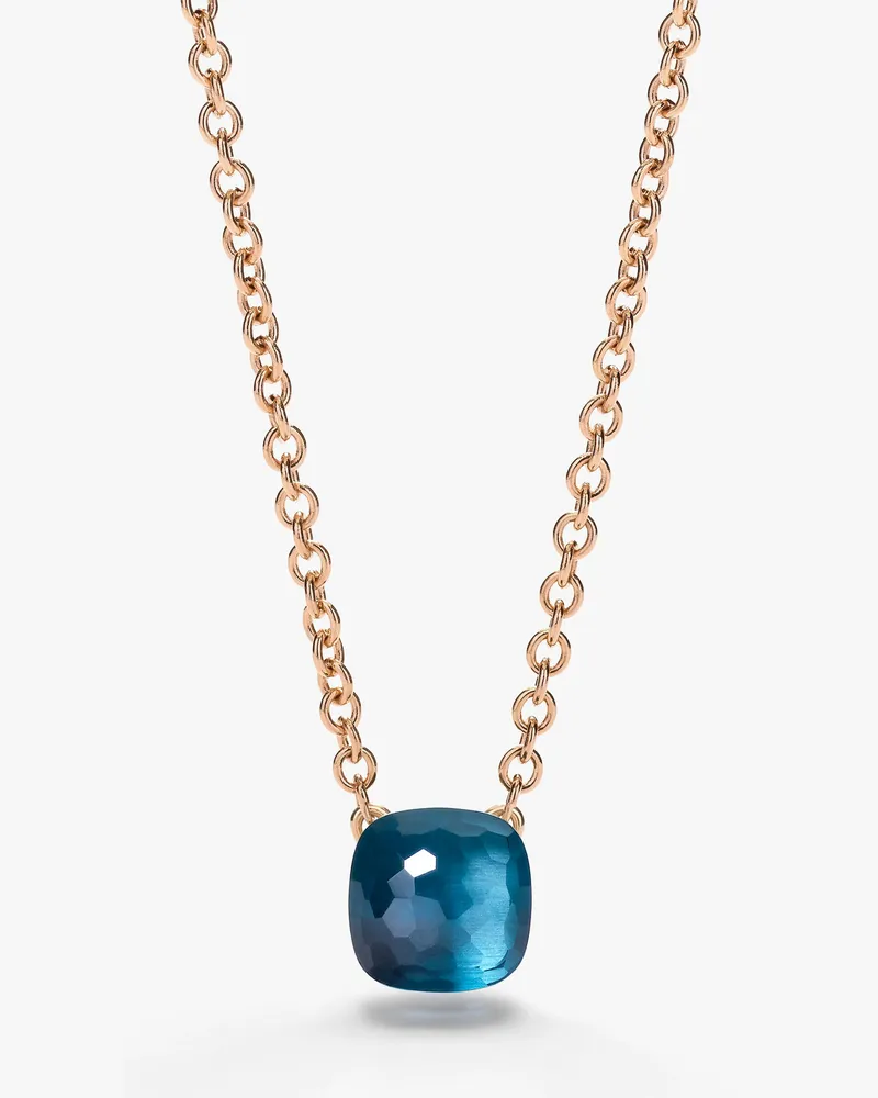 Pomellato Collana con pendente Nudo Petit Blu