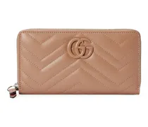 GG Marmont matelassé zip around wallet