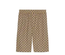 Gucci Shorts in cotone GG Beige