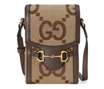 Gucci Mini borsa in tessuto jumbo GG Beige