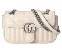 Gucci Mini borsa a spalla GG Marmont Bianco
