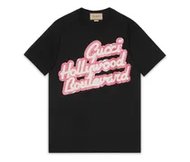 Gucci T-shirt  Hollywood Boulevard Nero