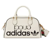 Gucci Mini borsa da viaggio adidas x Bianco
