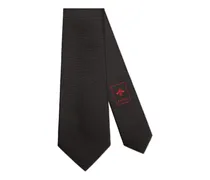 Cravatta in seta jacquard con motivo GG