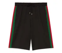Gucci Shorts da basket in neoprene Nero