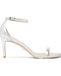 Stuart Weitzman Nudistcurve 75 Sandal - Donna Sandali Argento Argento