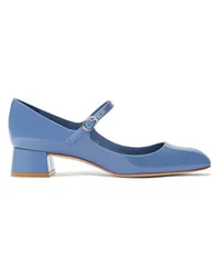 Stuart Weitzman Vivienne 35 Mary Jane - Donna  Blue Steel Blue