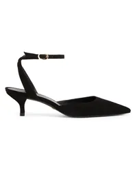 Stuart Weitzman Barelythere 50 Pump - Donna Décolleté E Slingback Nero Nero