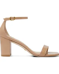 Stuart Weitzman Nudistcurve 75 Block Sandal - Donna Sandali Adobe Adobe