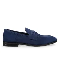 Stuart Weitzman Simon Crisscross Loafer - Uomo Mocassini Blue Blue