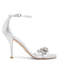 Stuart Weitzman Nudist Vow 100 Sandal - Donna  Silver Silver